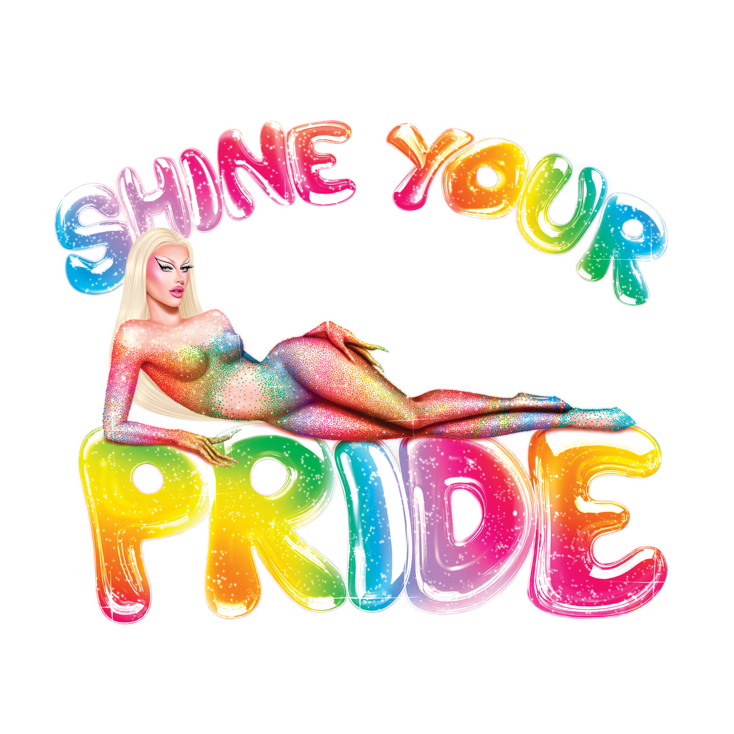 Sticker Shine my pride
