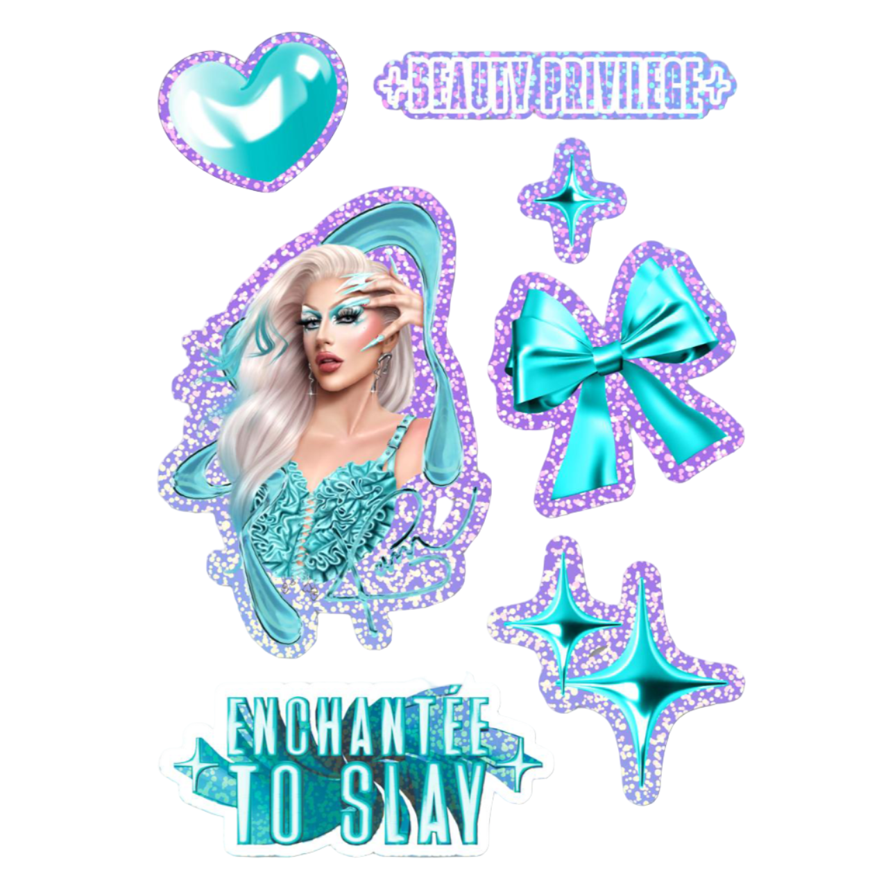 Planche de stickers